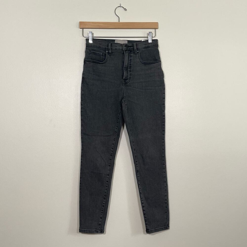 Everlane • The High Rise Skinny Ankle Jean Gray
